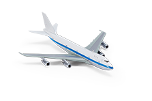 飛行機の模型