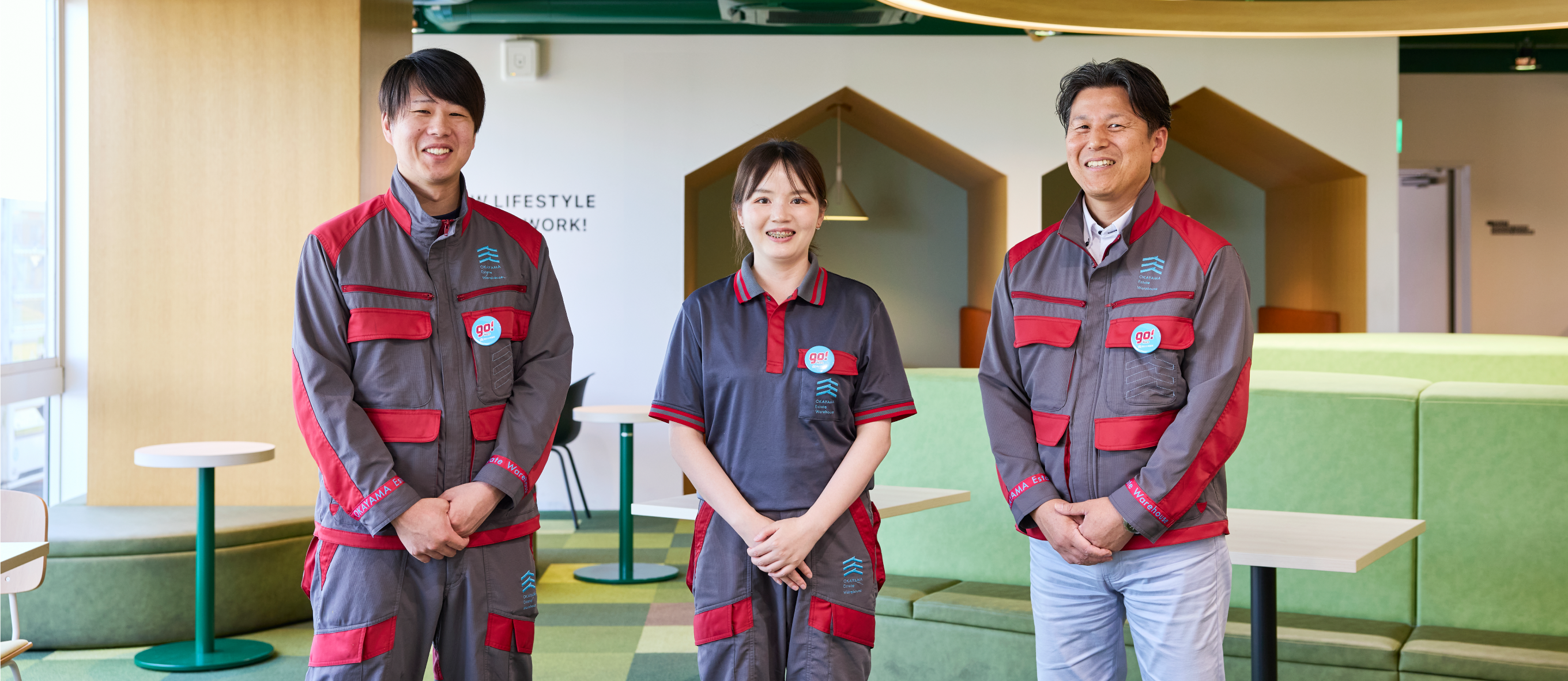 スタッフ3人の写真
