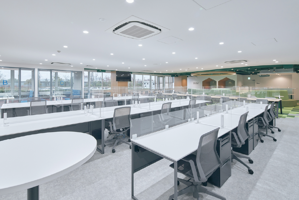 執務スペースの写真