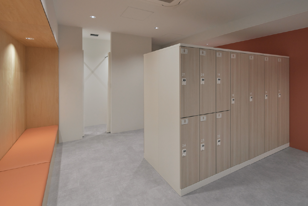 ロッカールームの写真