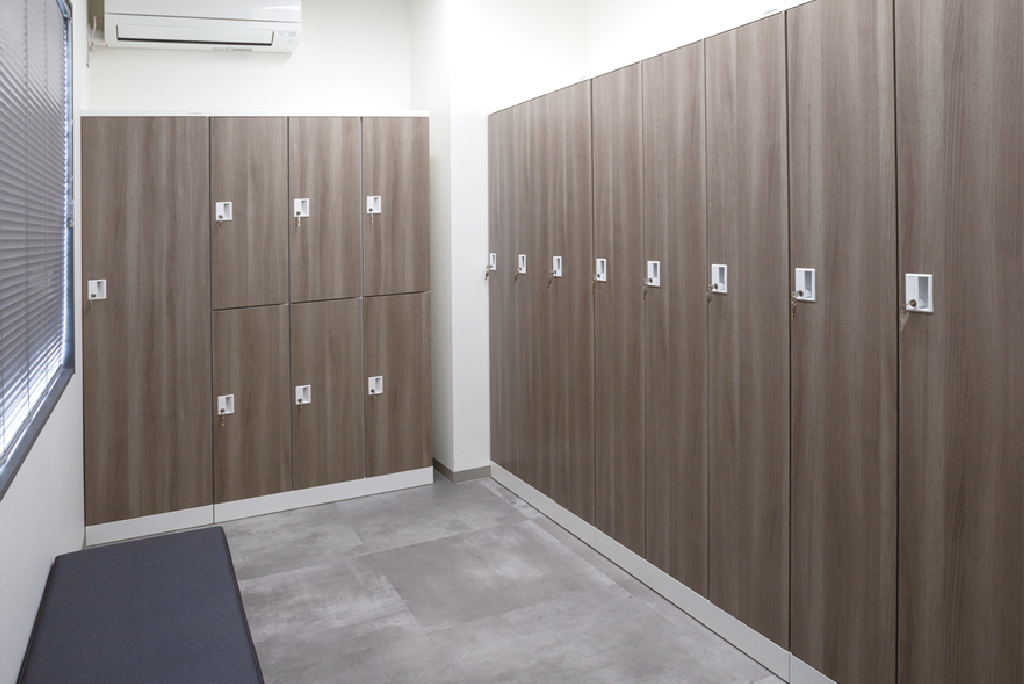 ロッカールームの写真